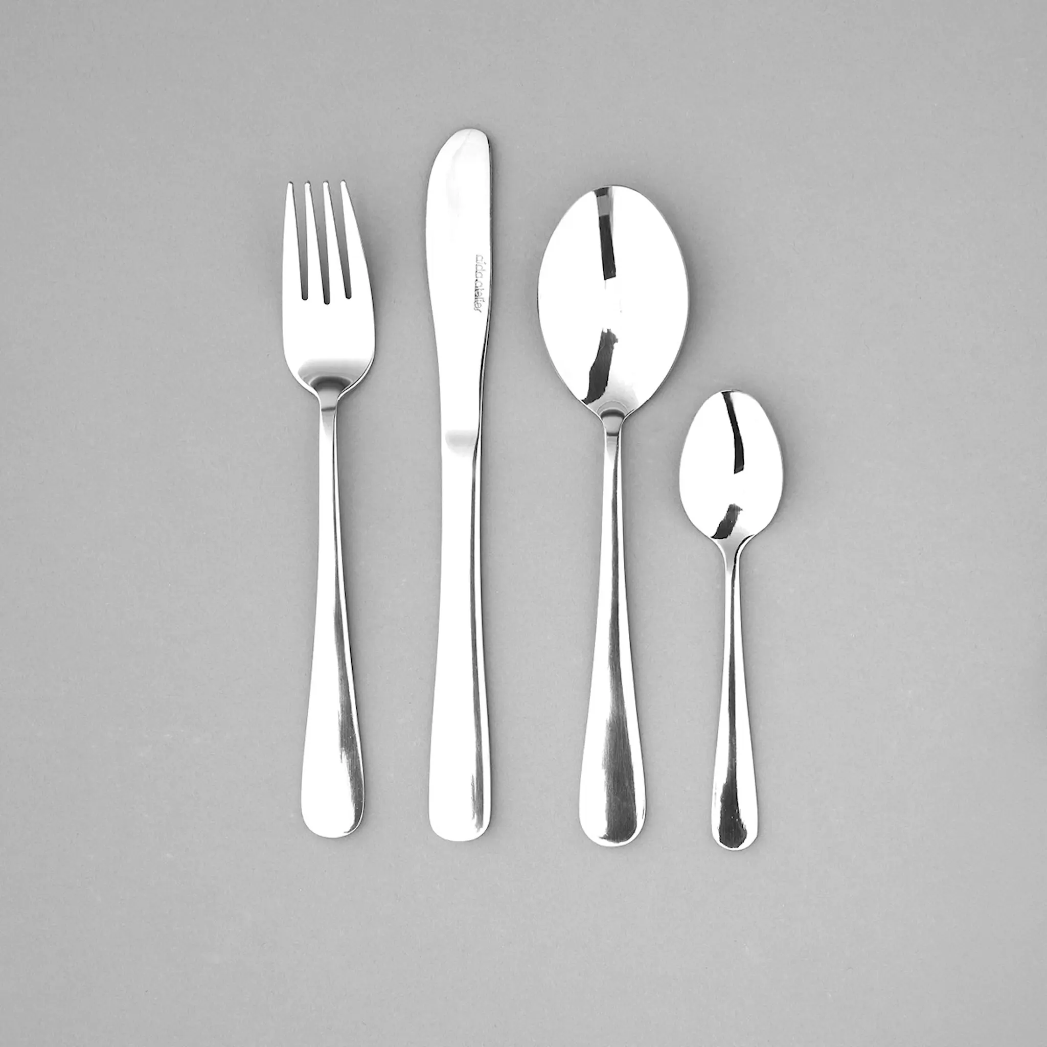 Aida Atelier gaffel 4-pack polerad