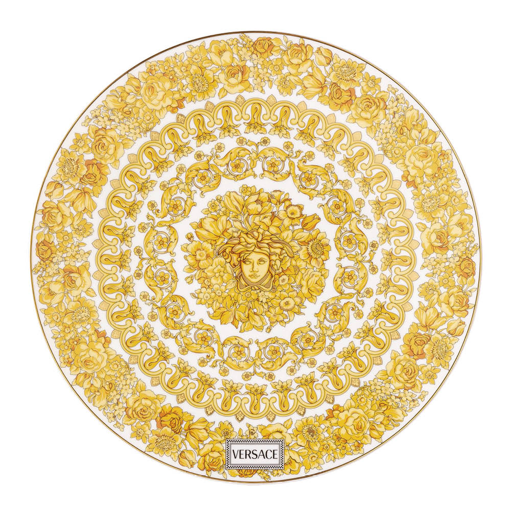 Versace - Medusa Rhapsody lautanen 33 cm kulta