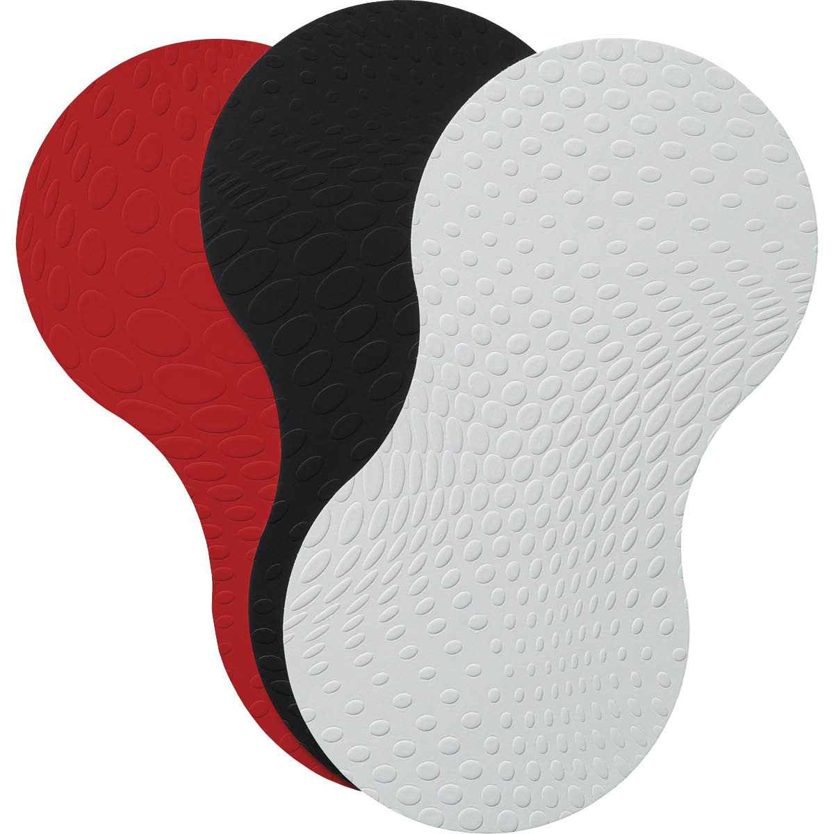 Aida - Life in colour Glasunderlägg 24x12 cm 4-pack Mozzarella