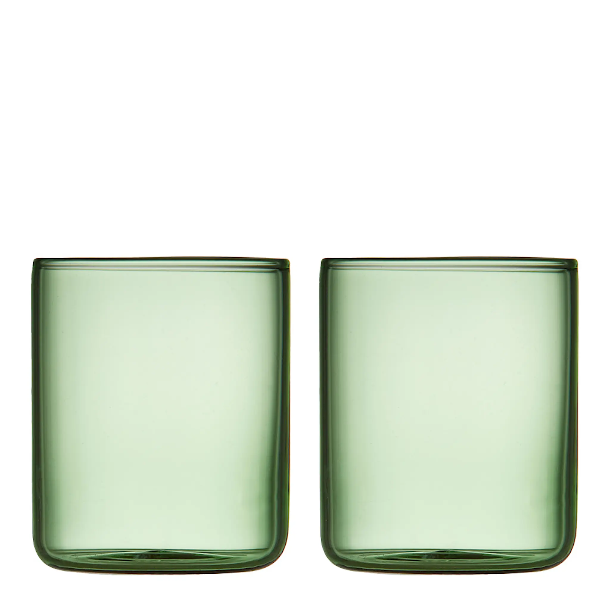 Lyngby Glas Torino shotglass 6 cl 2-pack grön
