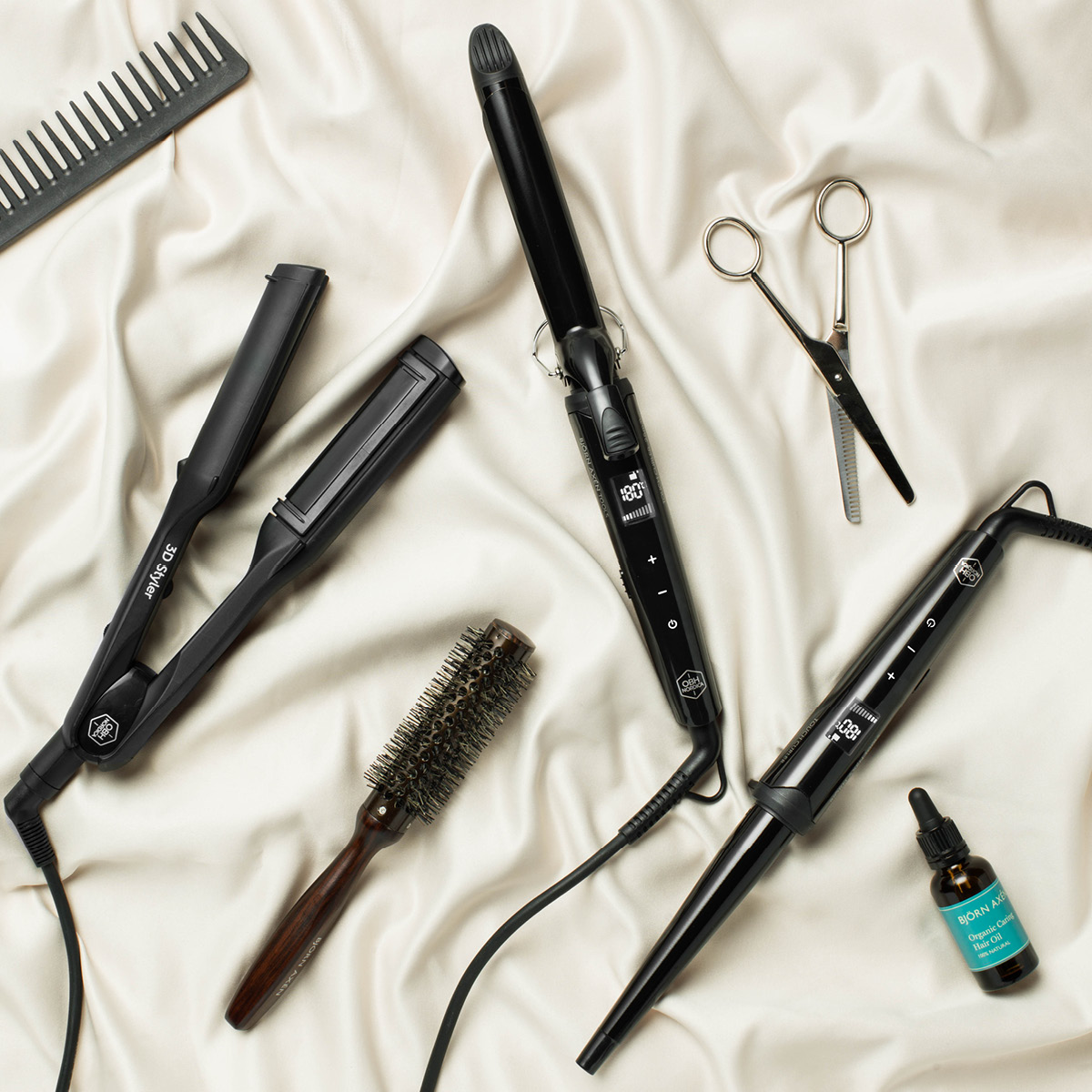 OBH Nordica Björn Axén Touch krølltang 25mm 3110 svart