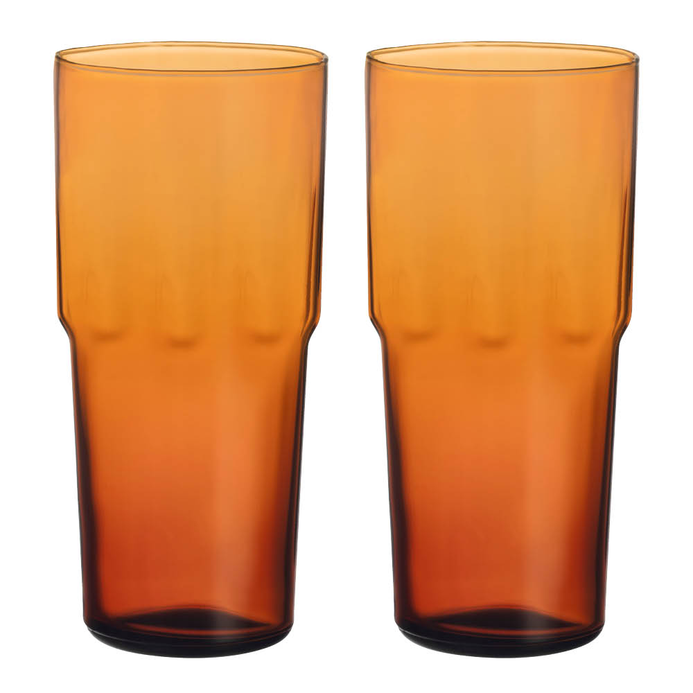 iittala Solare Korkea lasi 39 cl 2 kpl Kupari