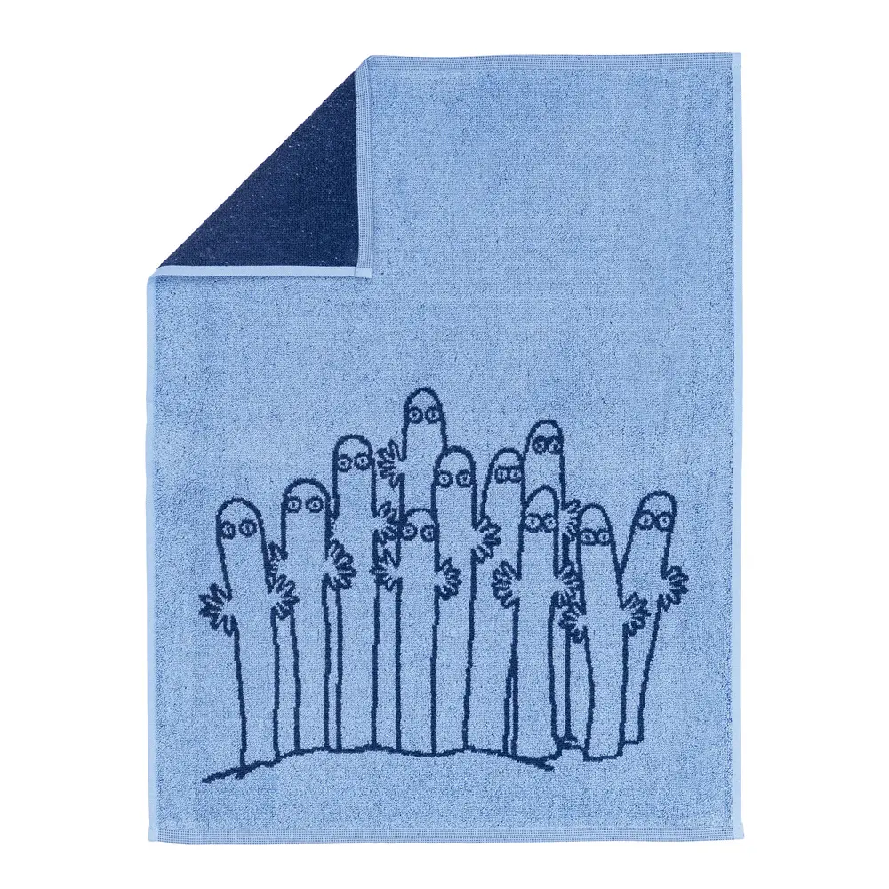 Muumi Käsipyyhe Hattivatti 50x70 cm Sininen