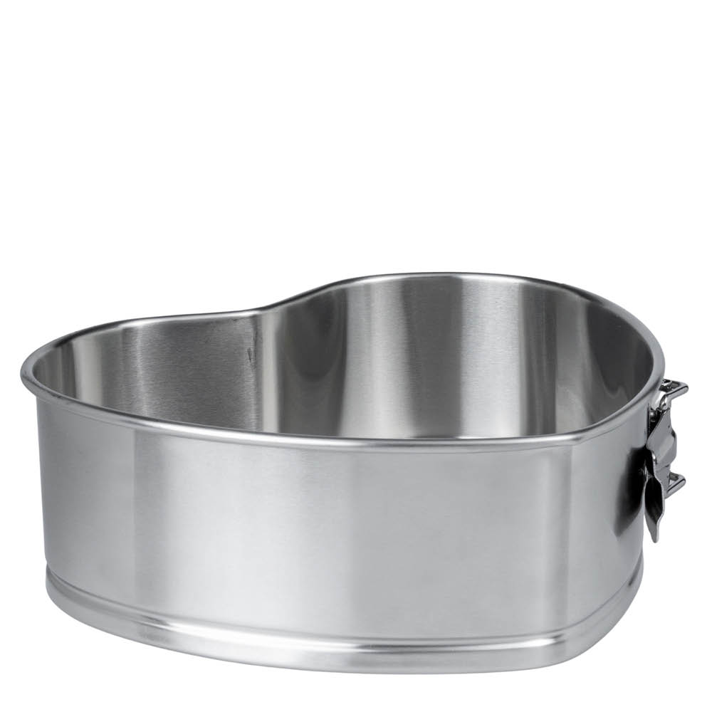 Anders Petter Steel Essentials springform 20x22 cm hjärta