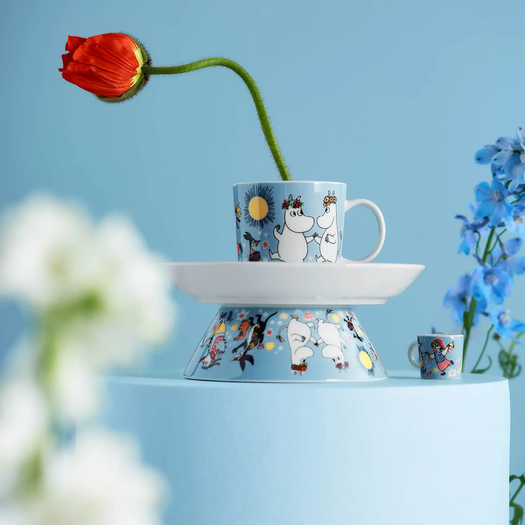 Moomin Arabia Muminmugg mini 3 cm Sommardans