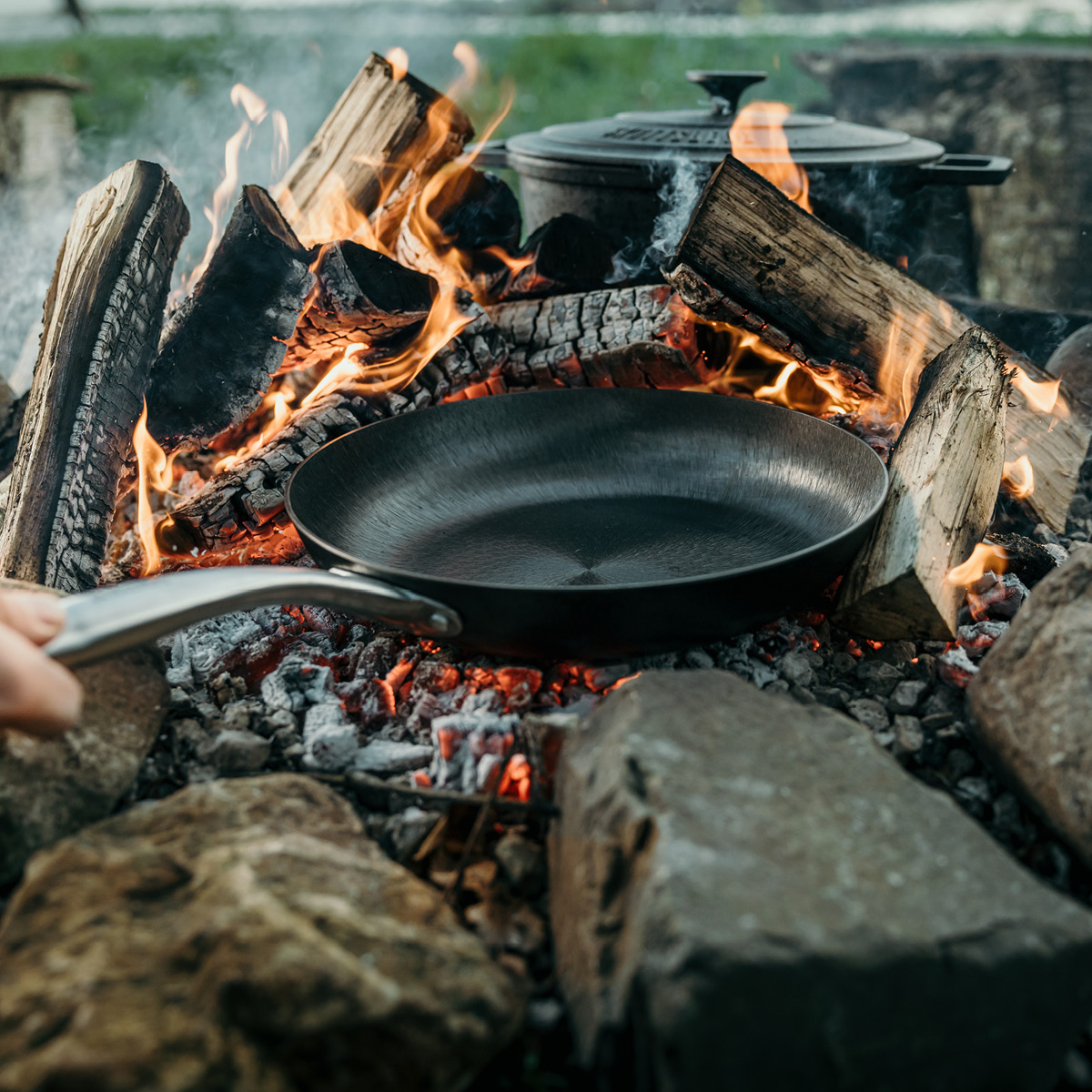 Skottsberg Stekepanne i kullstål 28 cm