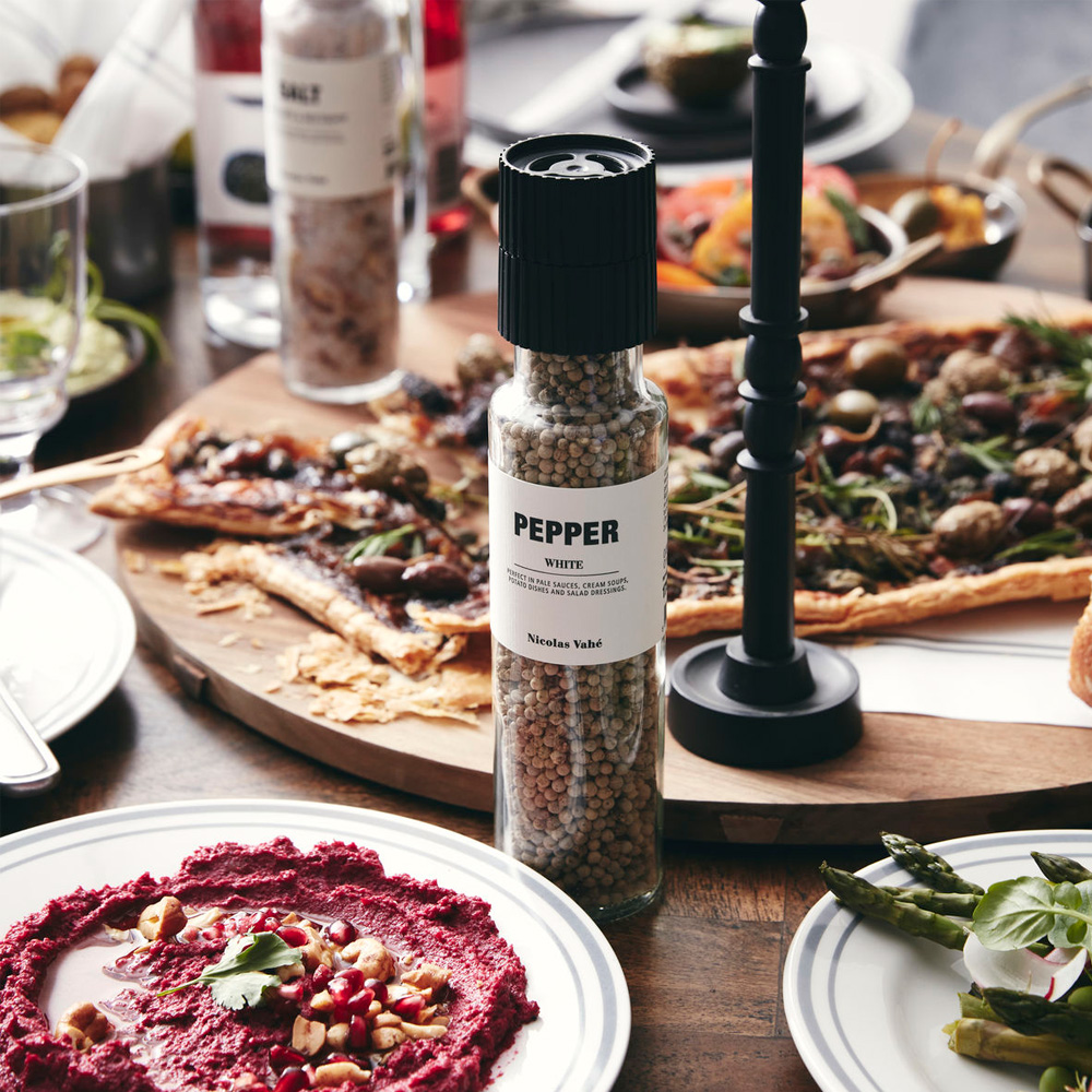 Nicolas Vahé Vit Peppar med kvarn 175 g
