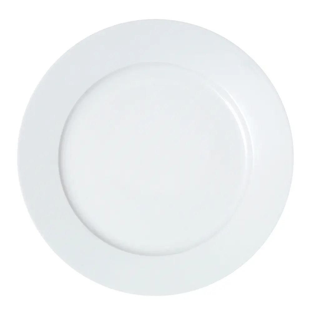 Sancerre tallerken flat 24 cm hvit