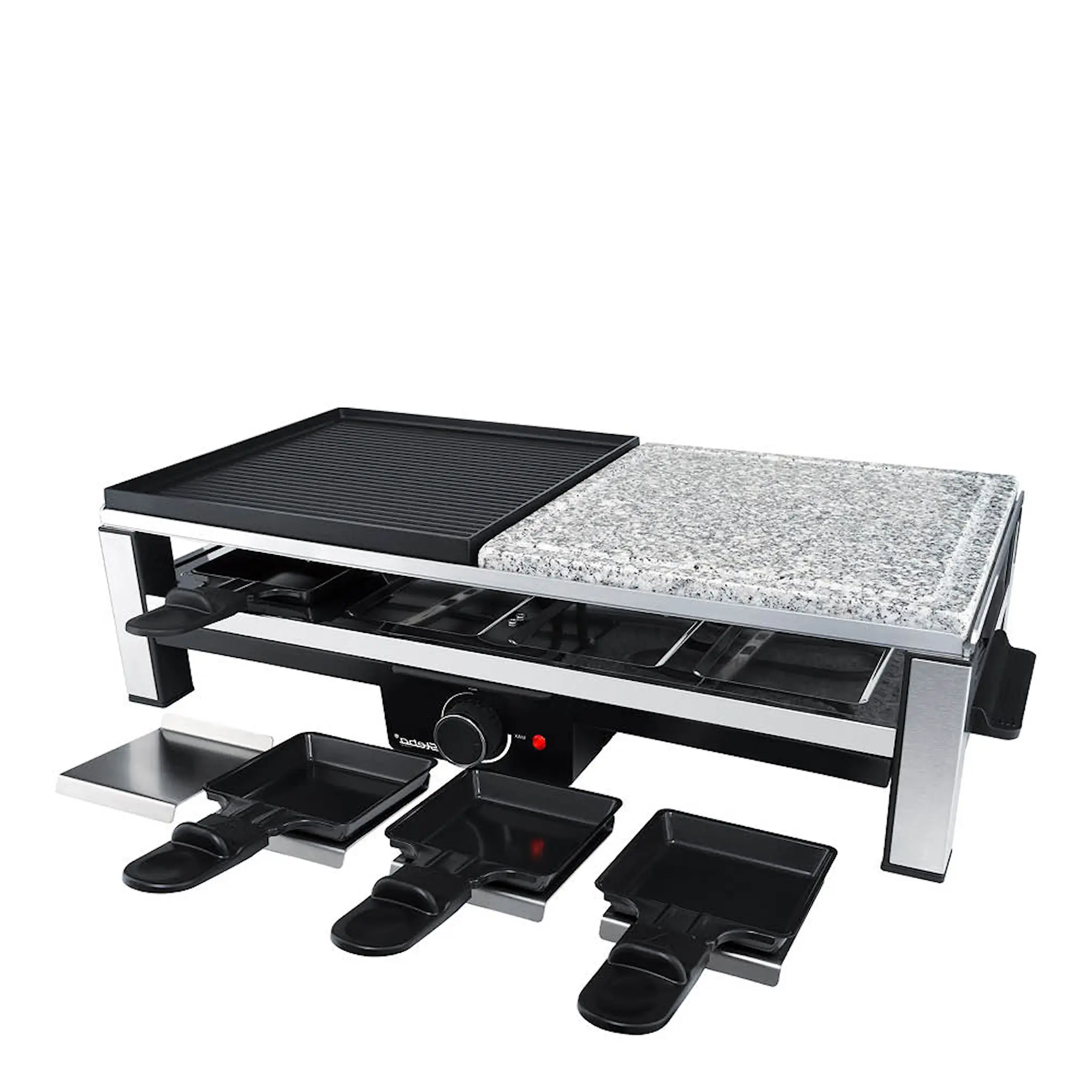 Steba Raclette RC108 2000W svart/stål