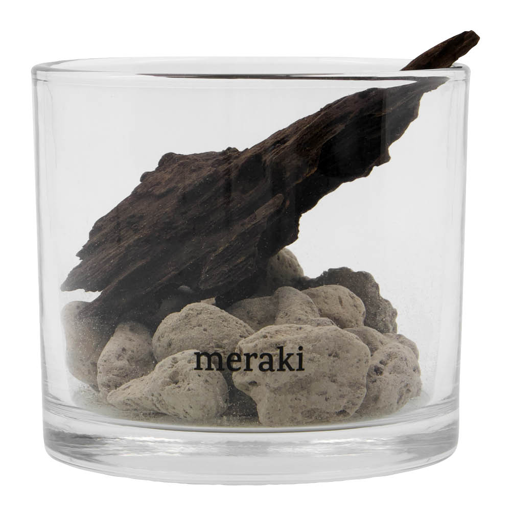 Meraki - Lavastone & wood Huonetuoksu Musta