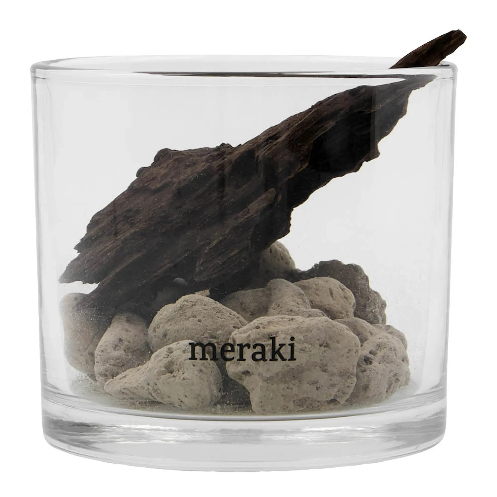 Meraki Lavastone & wood Huonetuoksu Musta