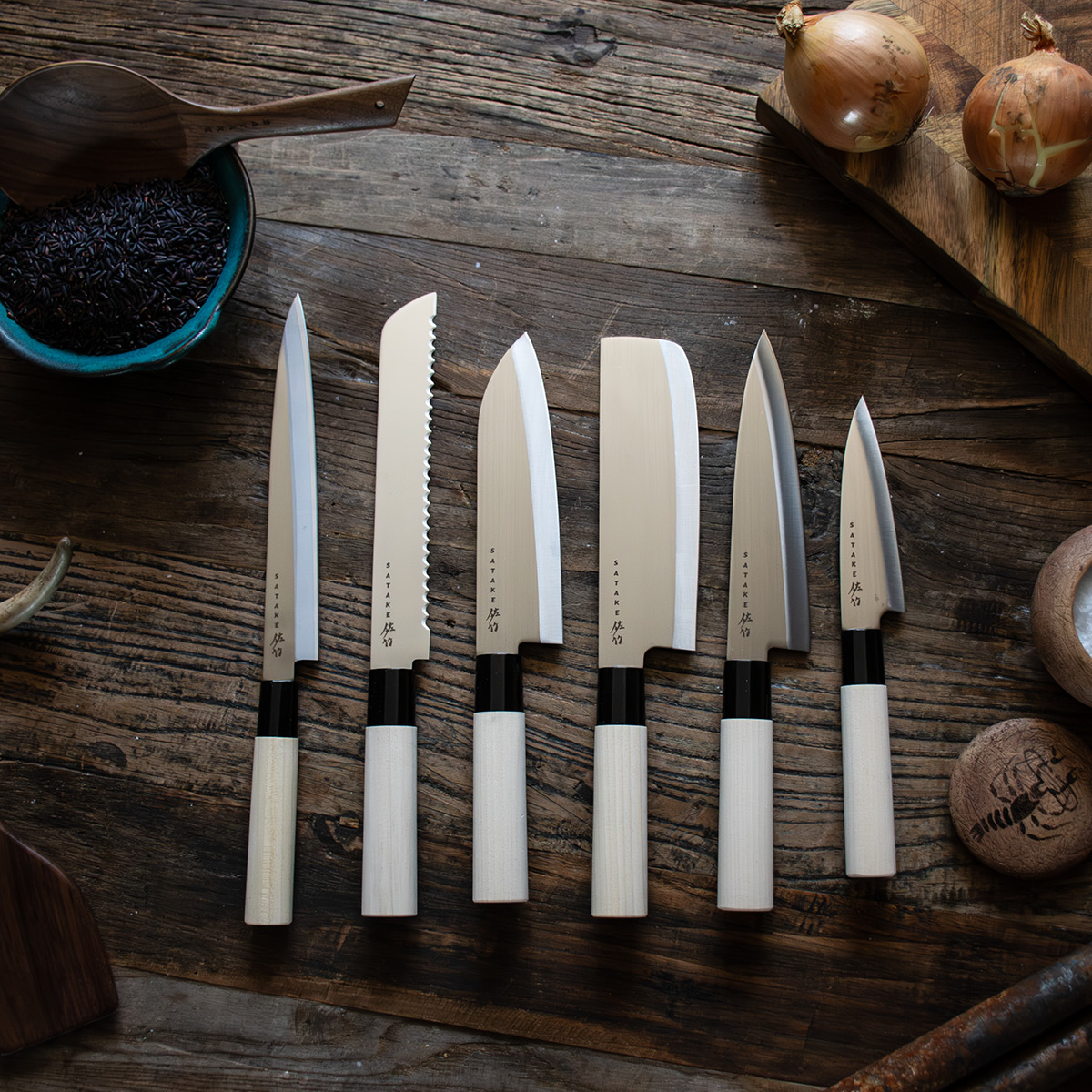 Satake Houcho knivsett 6 deler