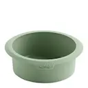 Silikonform till airfryer rund 15 cm grön