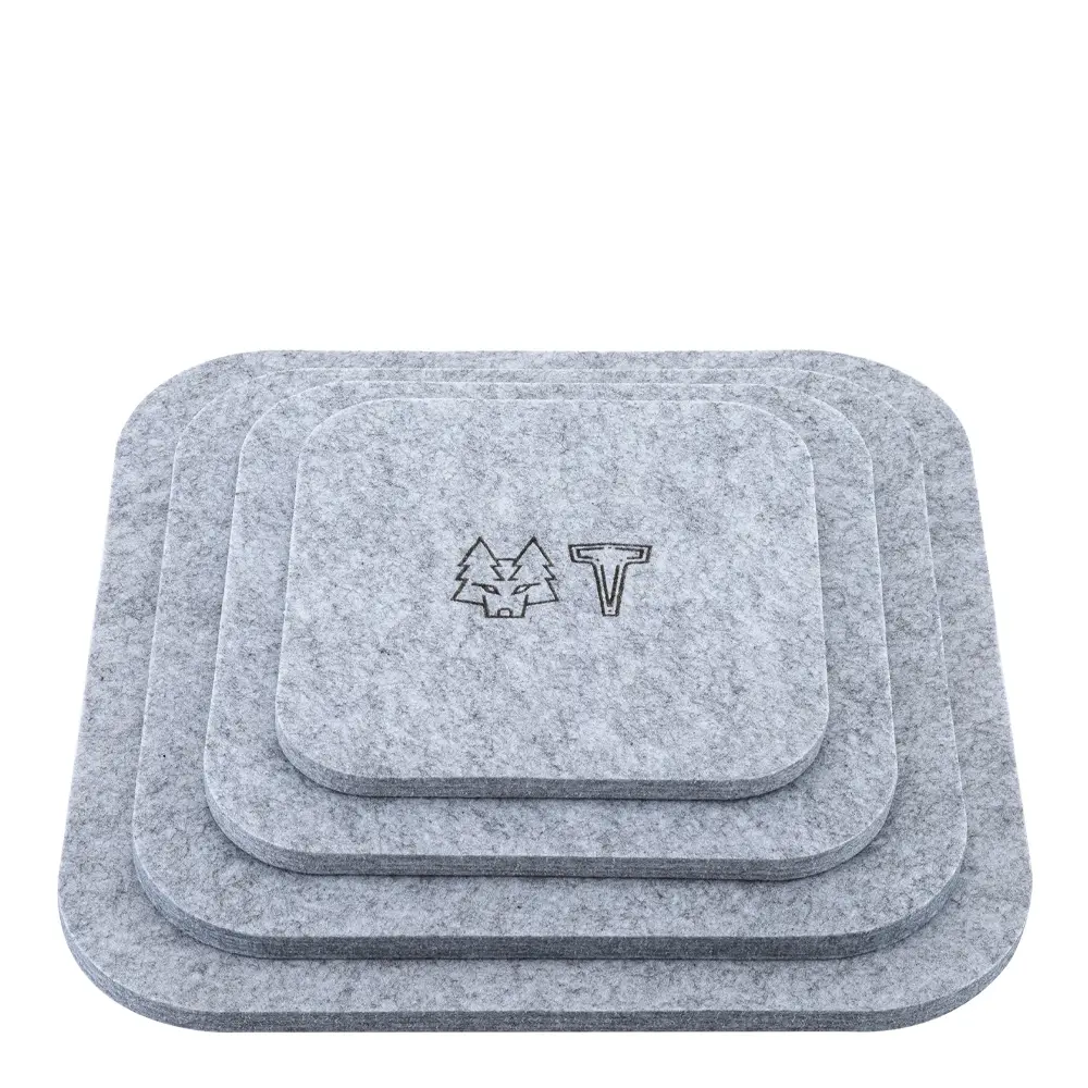 Ult bordskåner 4 stk grå