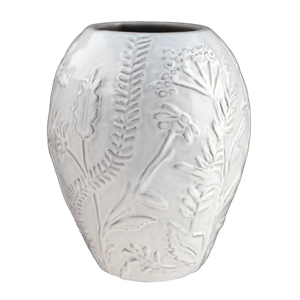 Flora maljakko bobina 21 cm valkoinen