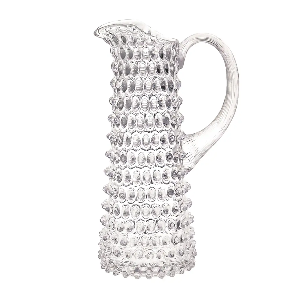 Hobnail karaffel 1L crystal 27 cm