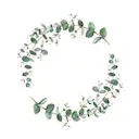 Servett 33x33 cm 20-pack Eucalyptus Branche