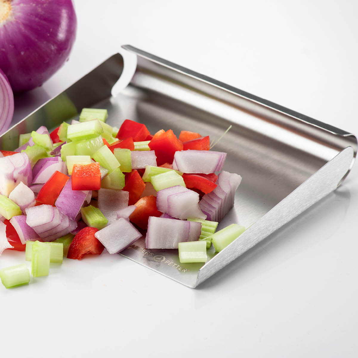 Anders Petter Steel Essentials grönsaksspade 15 cm borstat stål