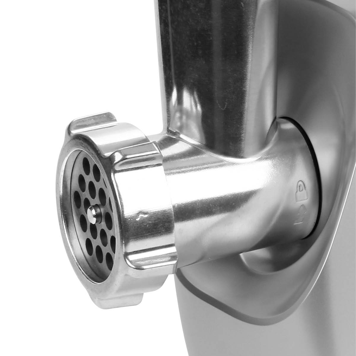 EMERIO Köttkvarn med tillbehör svart