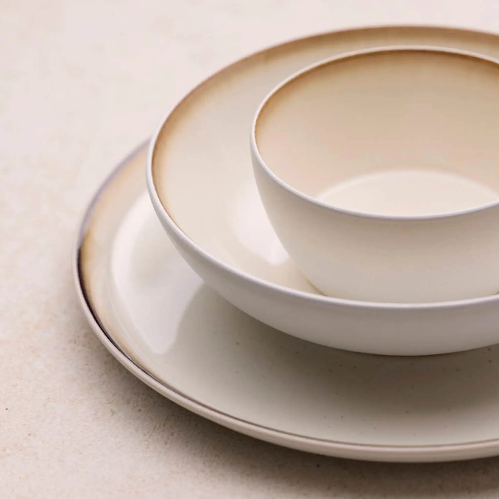 Bitz Gastro skål 12 cm vit/gräddvit