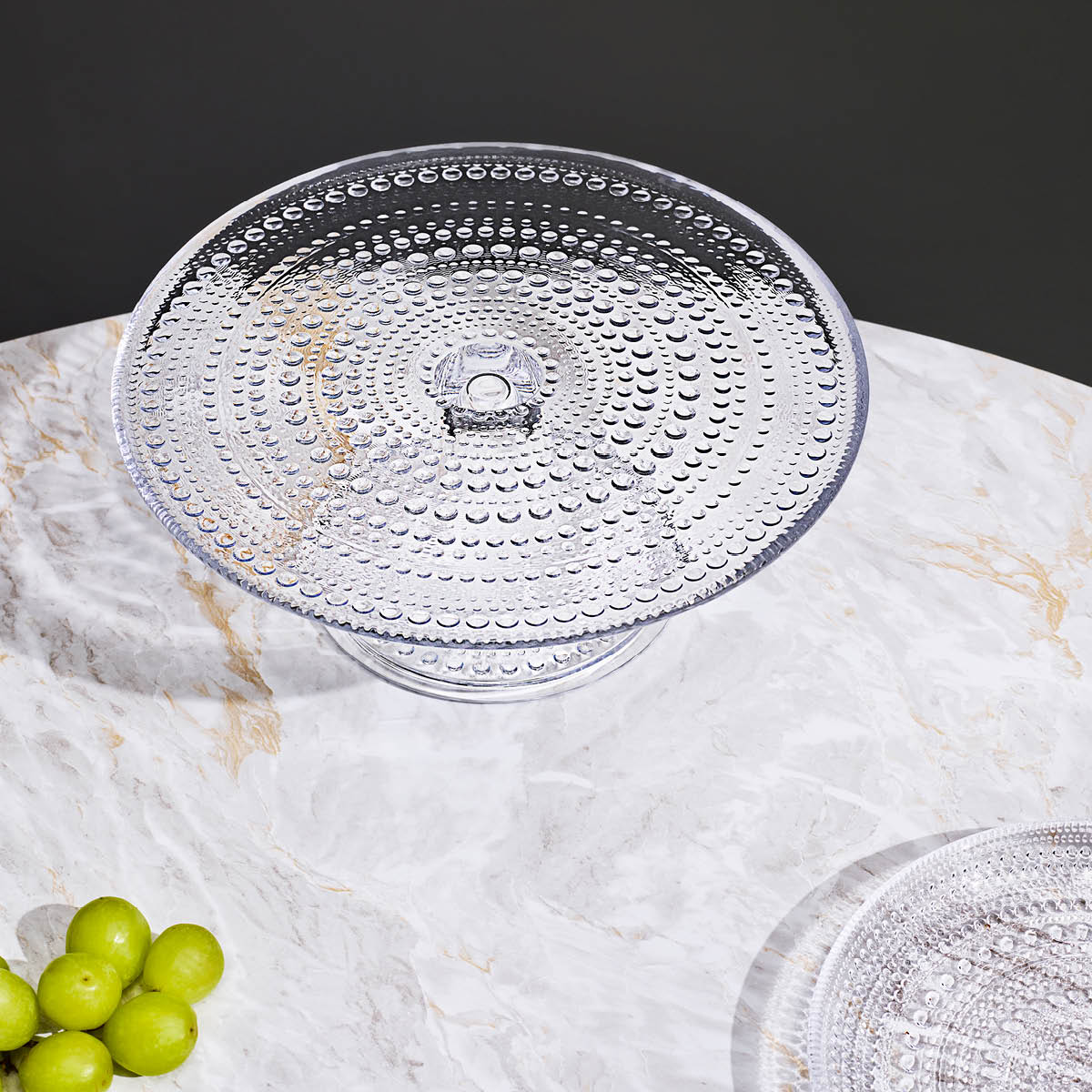 iittala Kastehelmi kakefat 24 cm klar