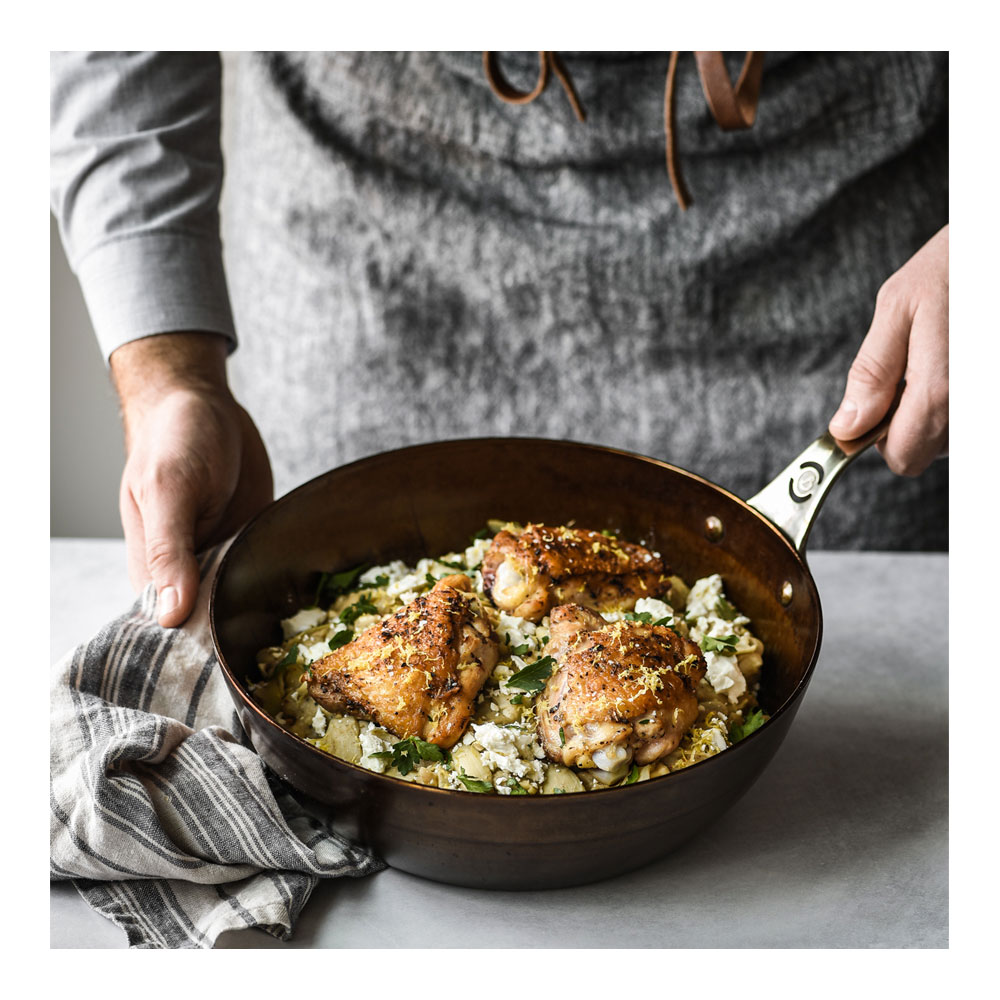 de Buyer Mineral B Pro traktørpanne 28 cm