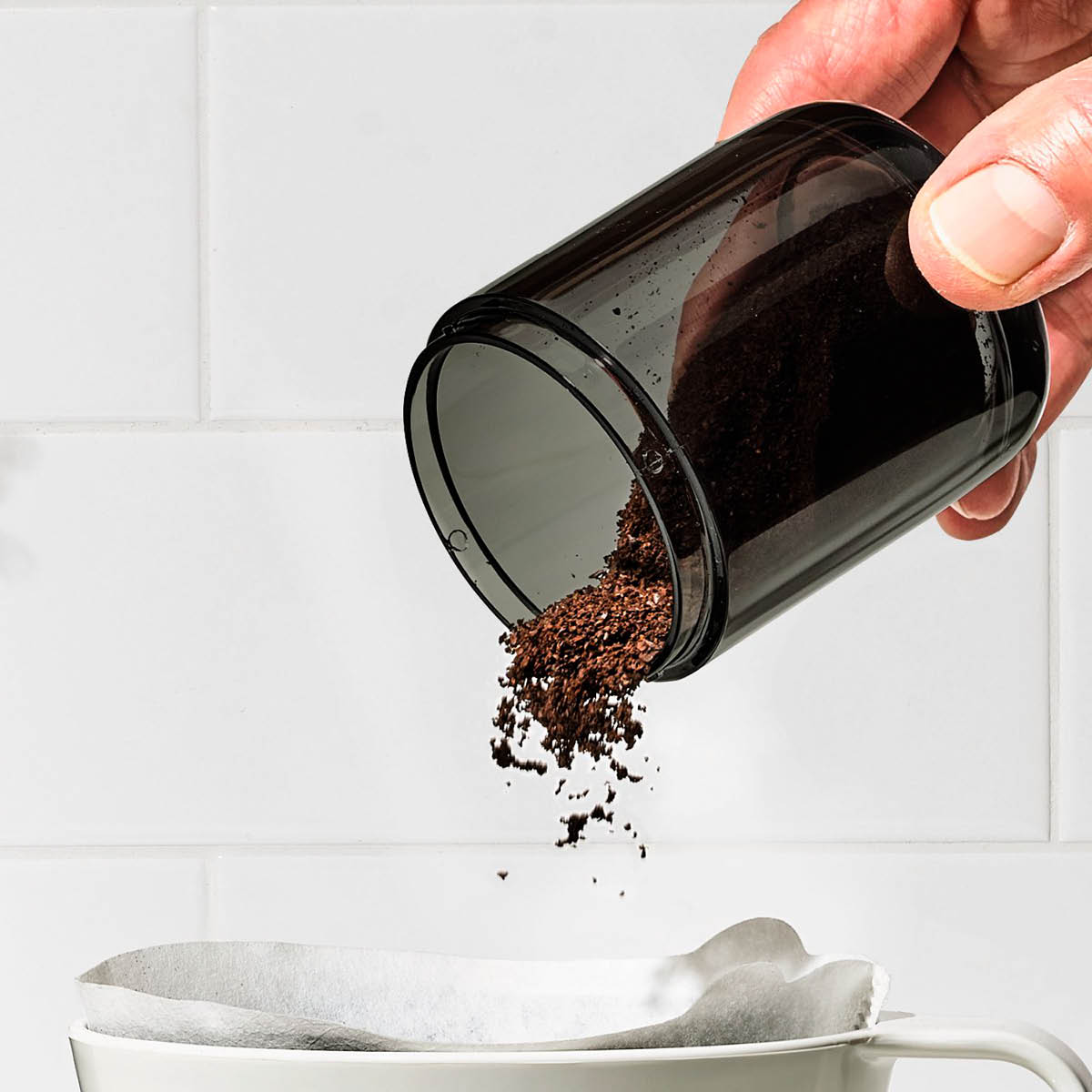 Oxo Brew manuell kaffekvern svart