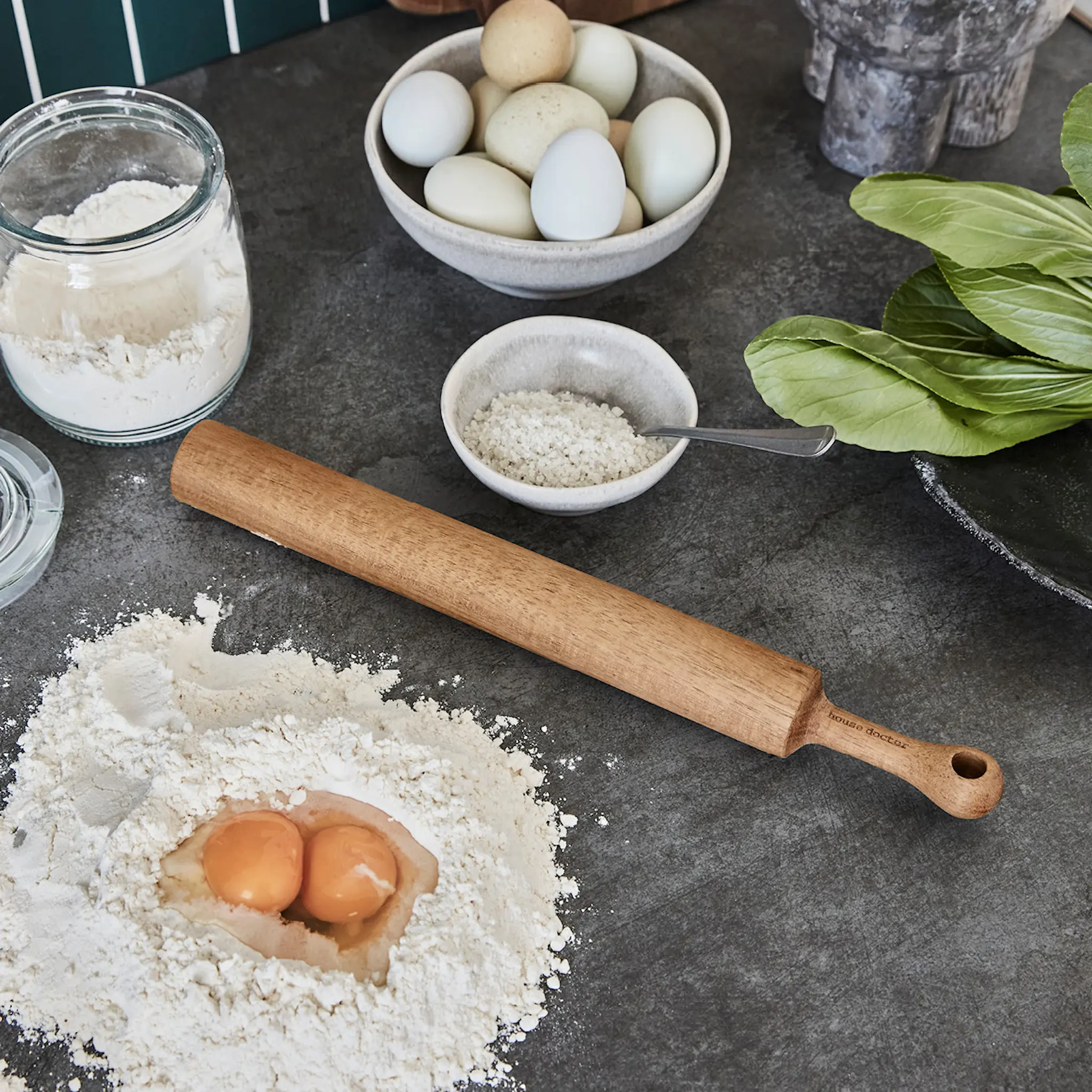 House Doctor Eya kavel 34 cm natur