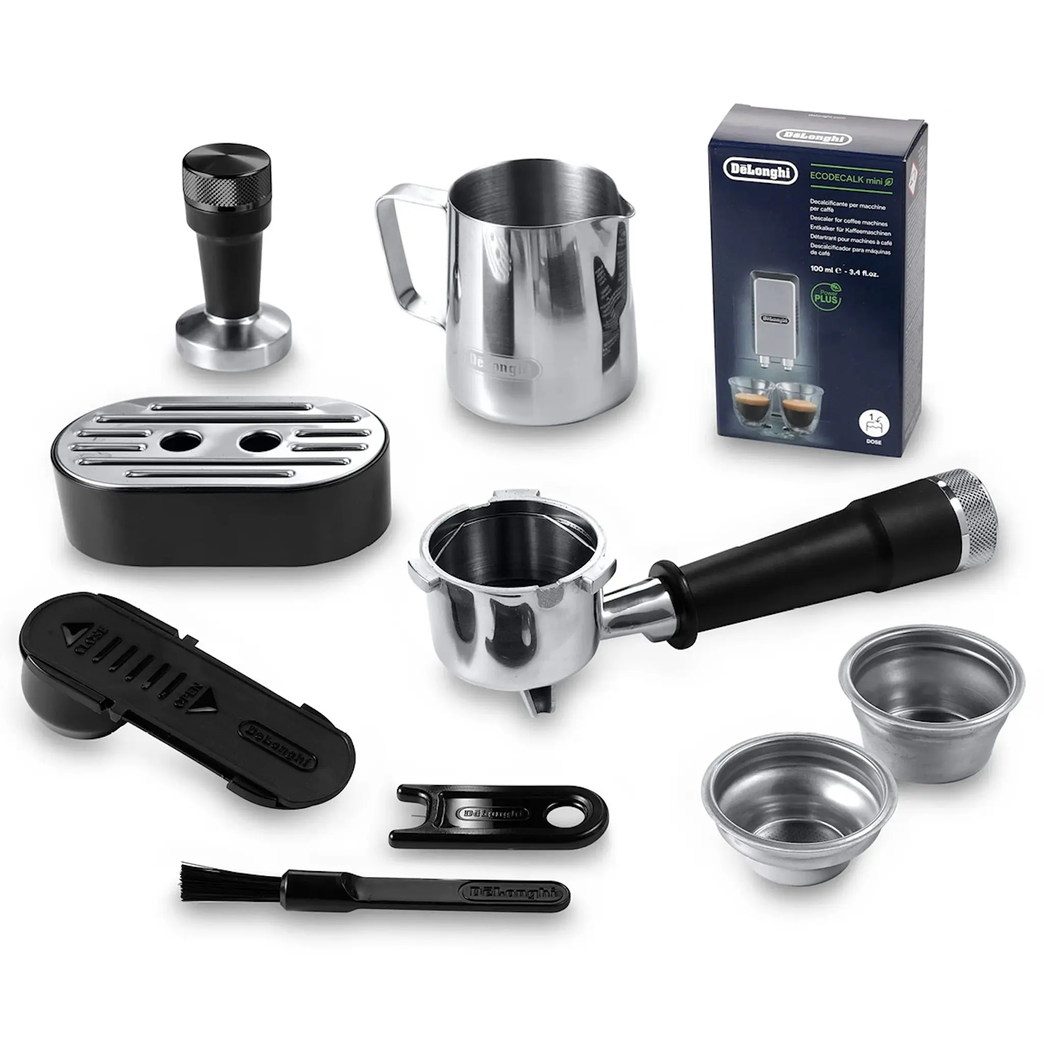 De'Longhi Decica Maestro Plus Espressomaskin EC950.M Stål