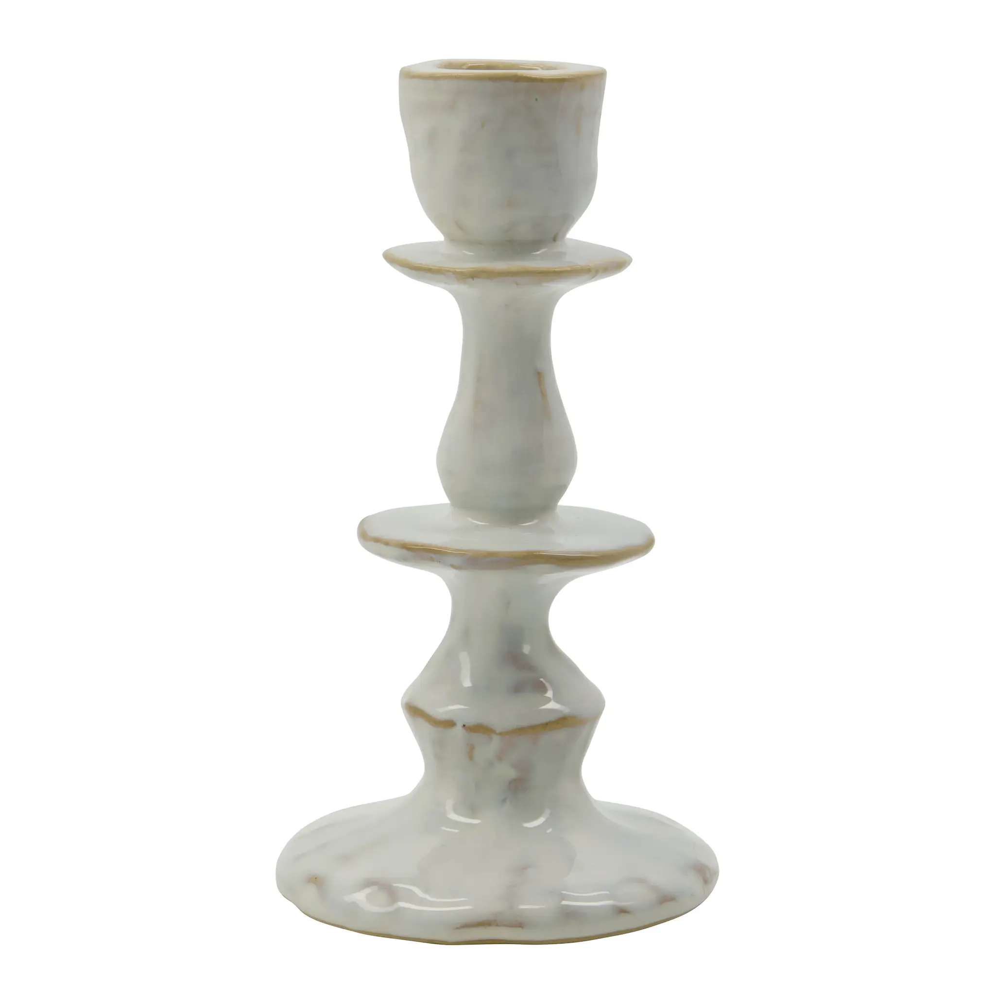 House Doctor Lucca ljusstake 17,5 cm offwhite