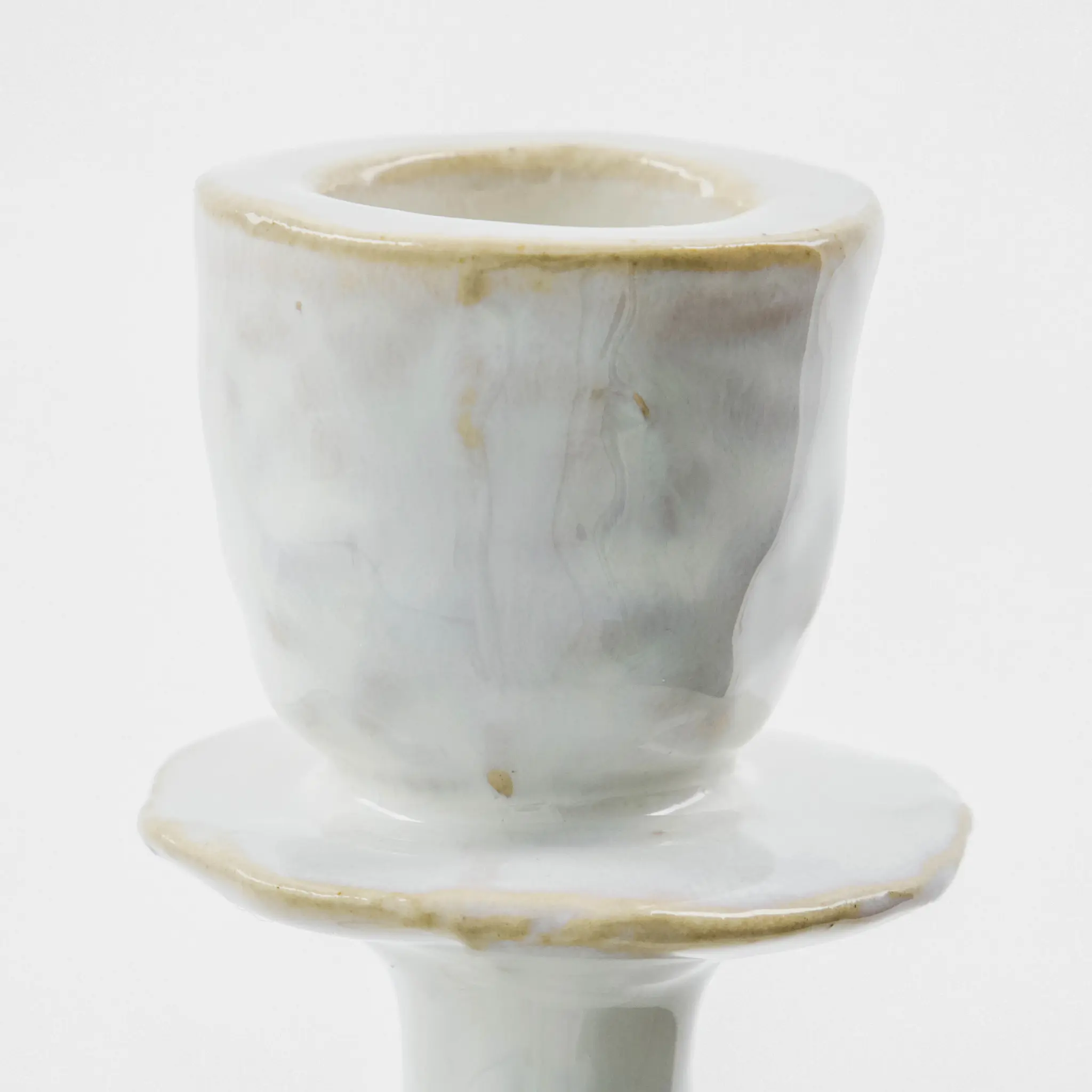 House Doctor Lucca ljusstake 17,5 cm offwhite