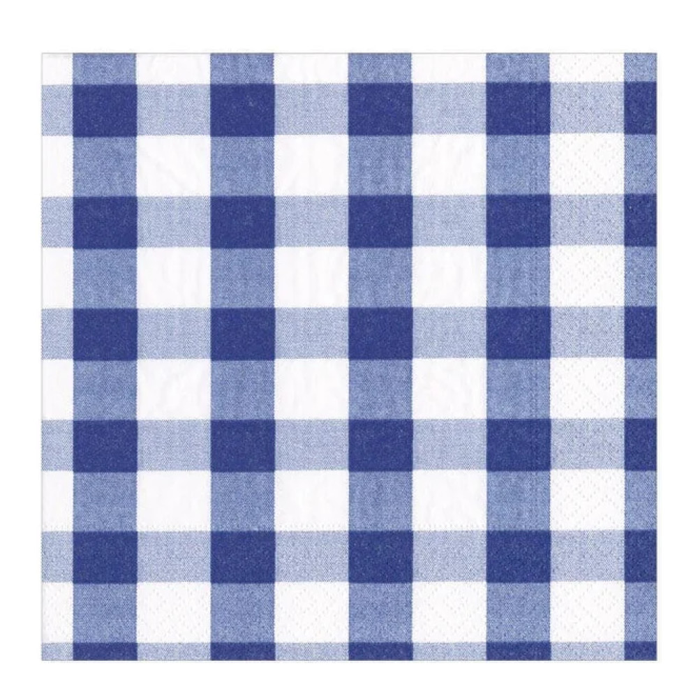 Caspari - Gingham Servetti 33x33 cm 20 kpl
