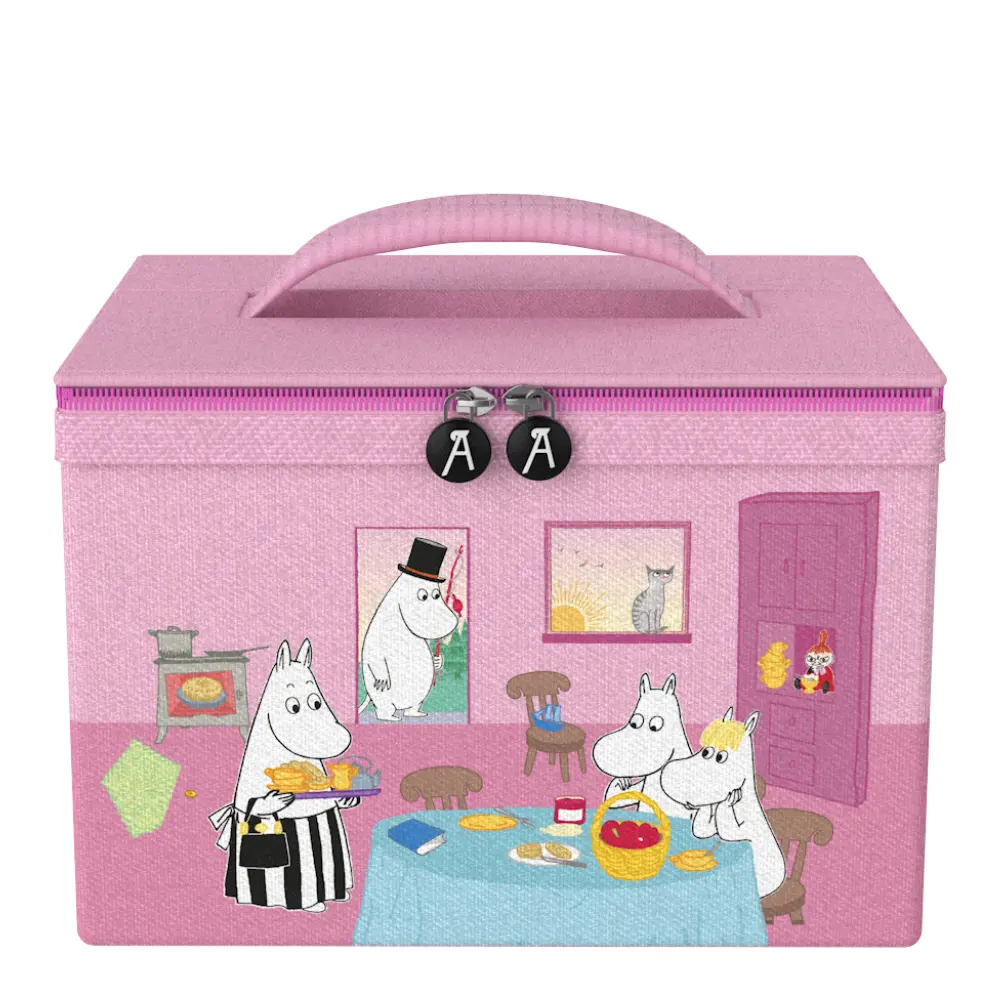 Muumi Kylmälaukku 4,5 L Tea time pink