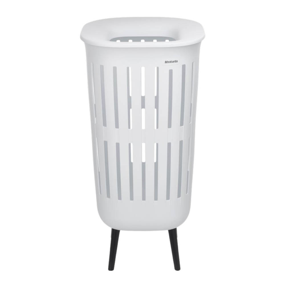 Brabantia Collect-It tvättkorg med ben 55 L vit