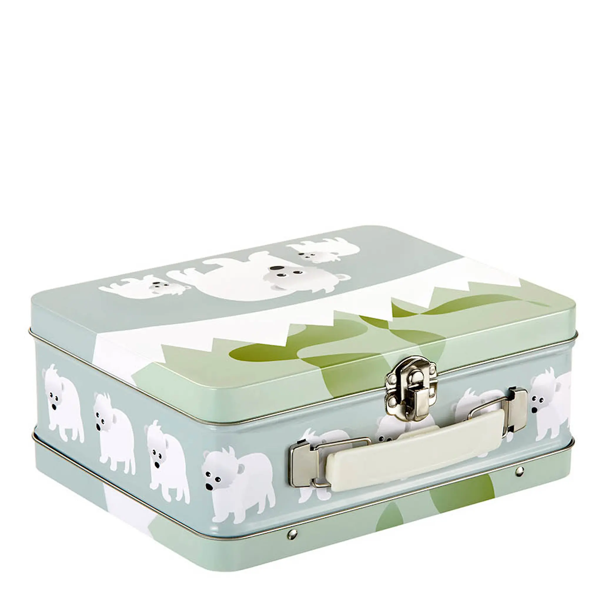 Blafre Polar plåtväska 16x19 cm ljusblå