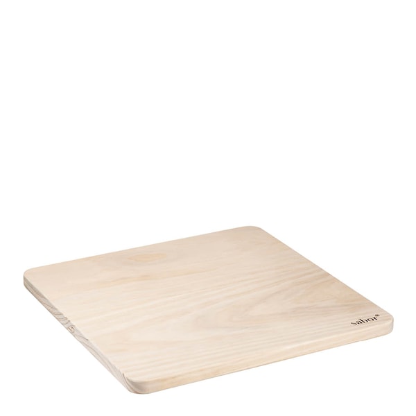 Trevig skärbräda 37x37 cm 2 delar accoya