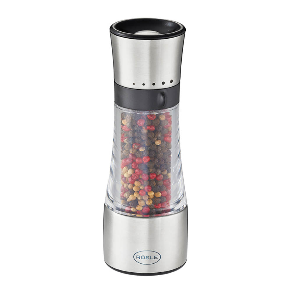 Rösle Krydderkvern 18 cm rustfritt stål/glass