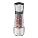 Kryddkvarn 18 cm rostfritt stål/glas