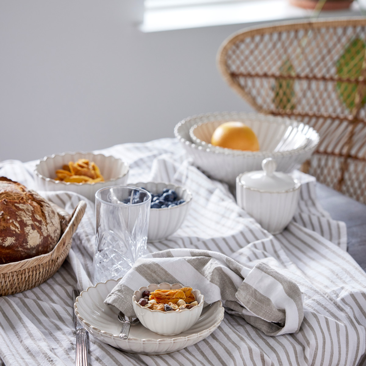 Lene Bjerre Camille Kulho 6,7x12,5 cm Luunvalkoinen