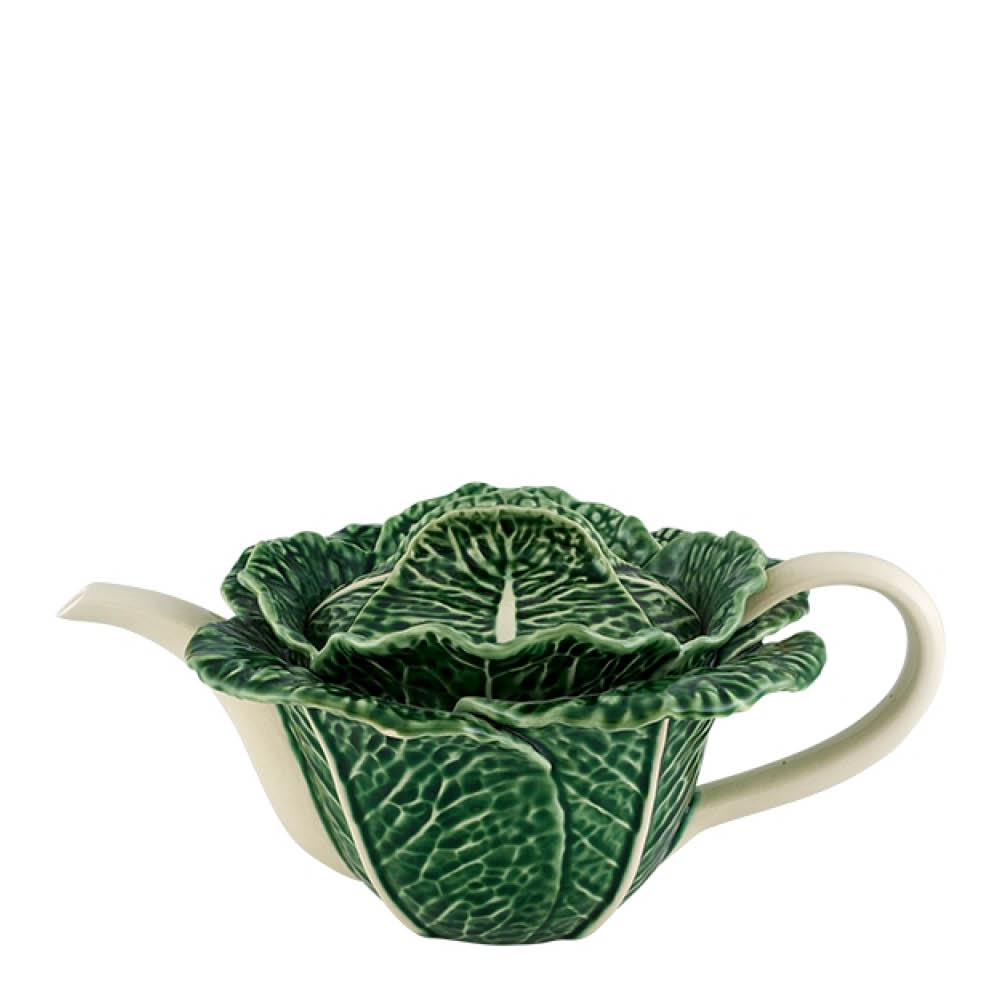 Bordallo Pinheiro - Cabbage Teekannu 1 L Vihreä