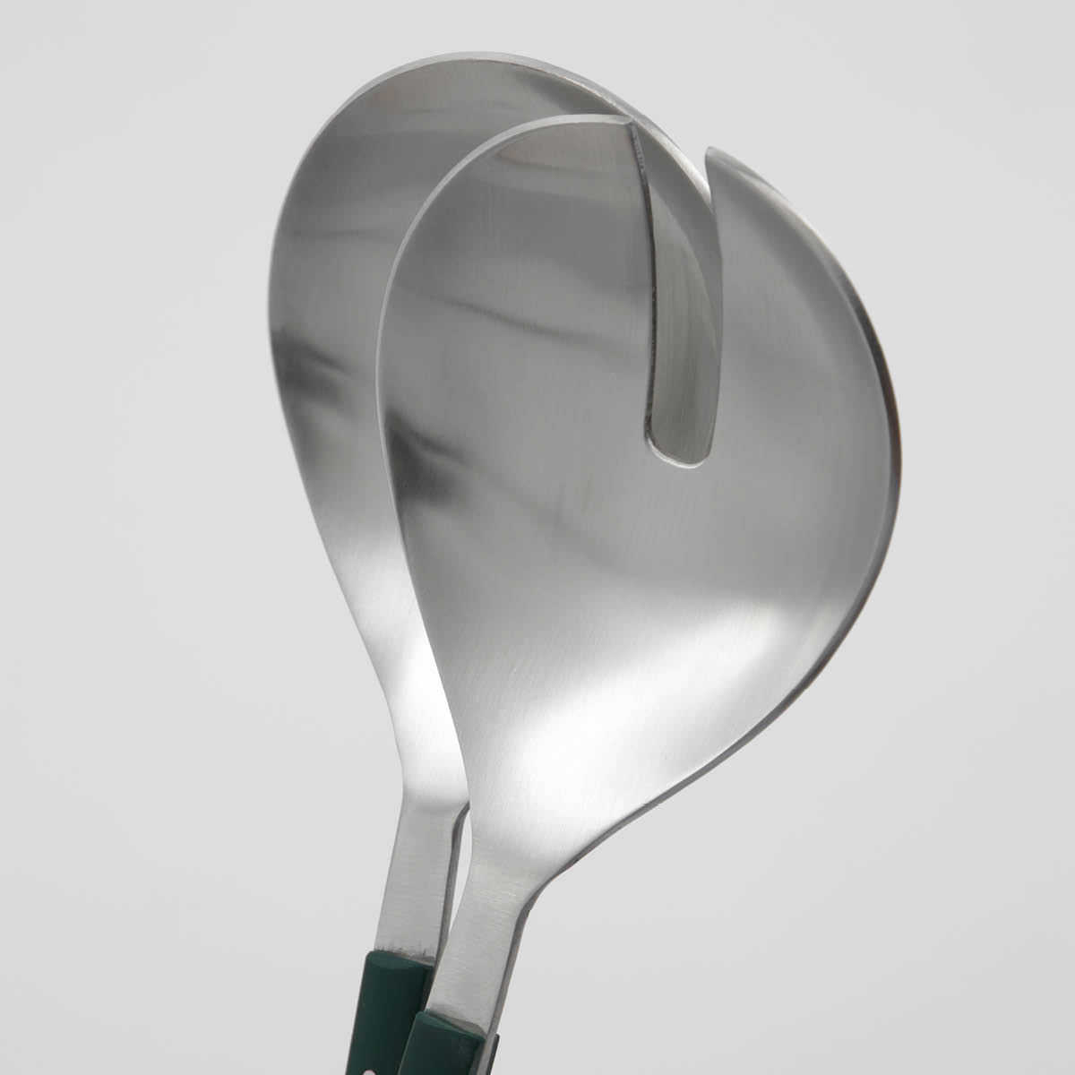 House Doctor Lata Salaattiottimet 28 cm 2 osaa Tummanvihreä/Teräs