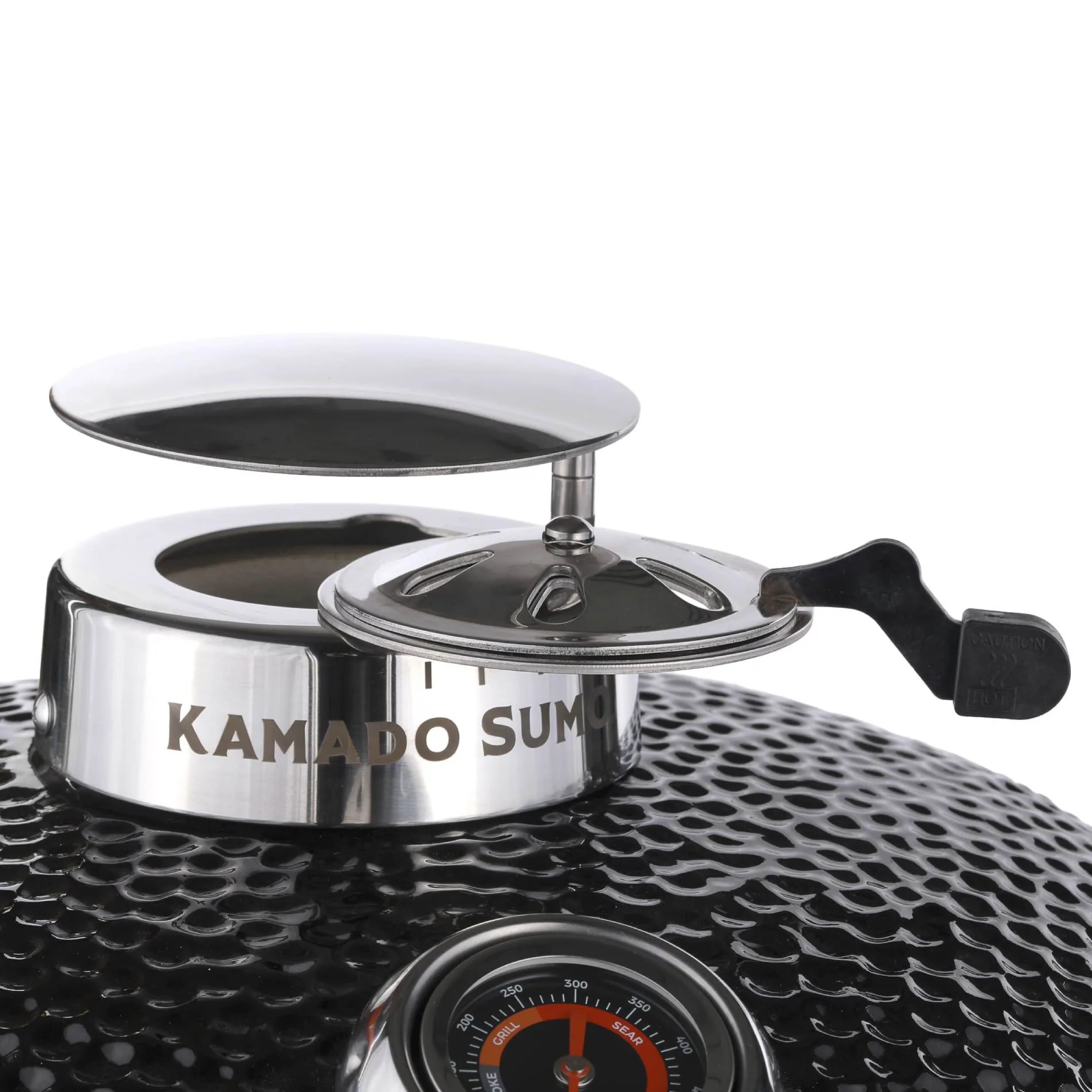 Kamado SUMO Kamado Grill Signature Hiiligrilli Midi/Large musta
