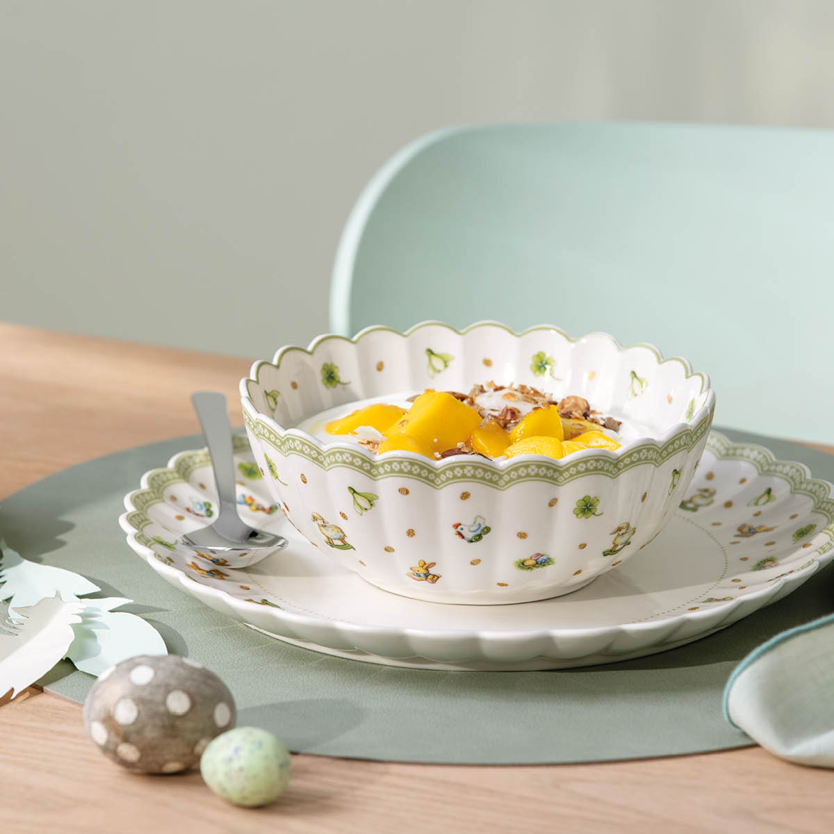 Villeroy & Boch Easter Delight skål 17,5 cm 62 cl vit