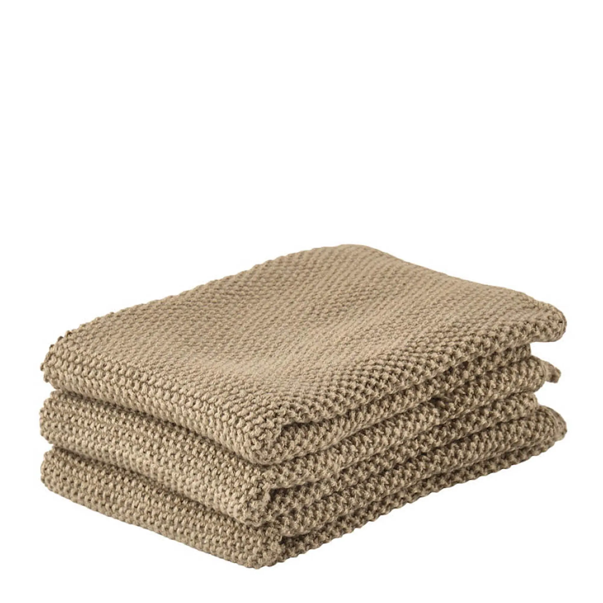 Zone Denmark Tiskirätti puuvilla 27x27 cm 3 kpl khaki