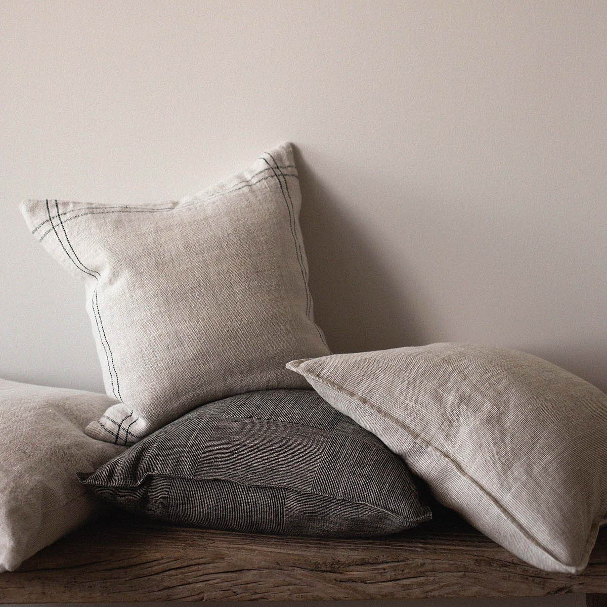 Tell Me More Theo kuddfodral 50x50 cm beige