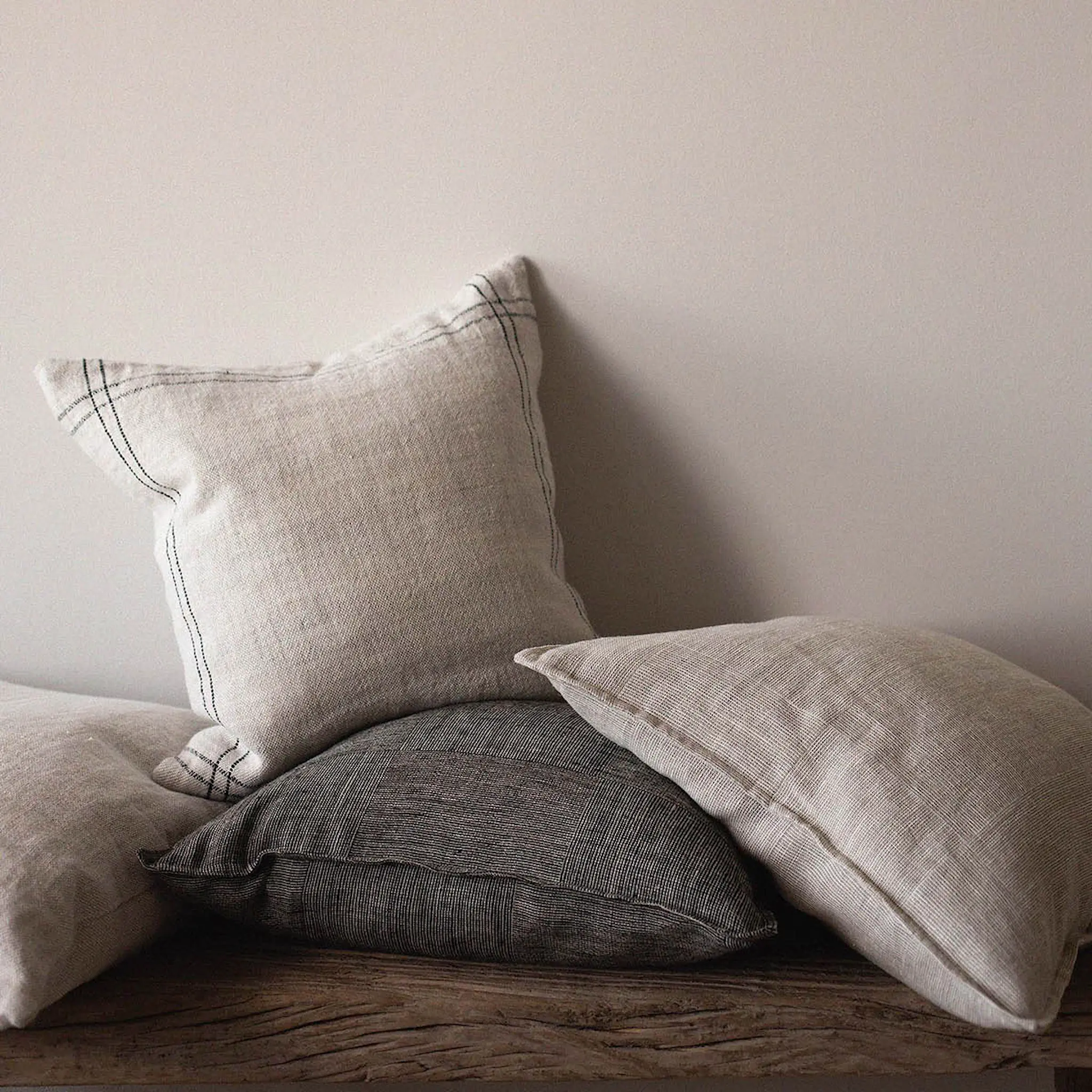 Tell Me More Theo kuddfodral 50x50 cm beige