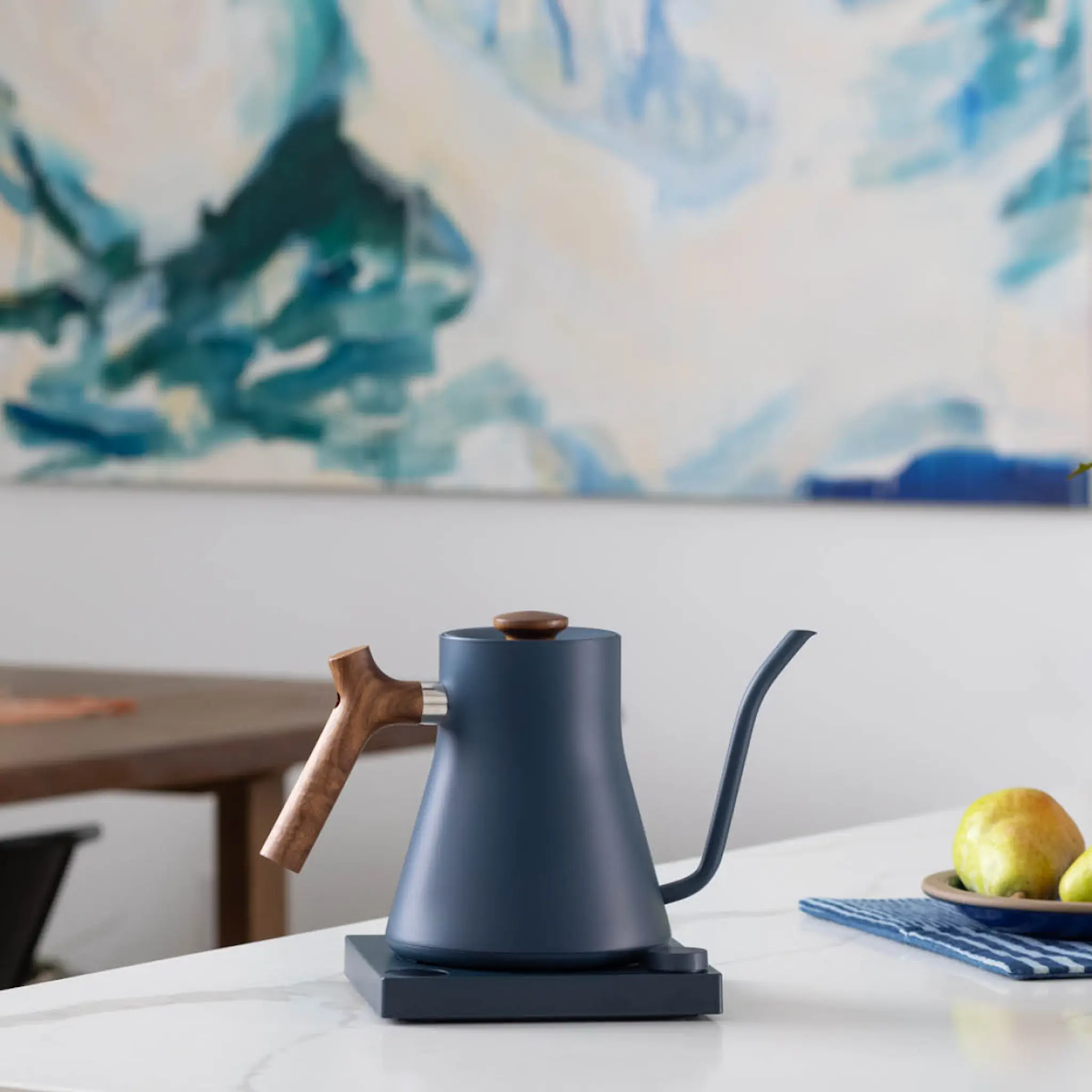 Fellow Stagg EKG elektrisk vannkoker 0,9 L blå