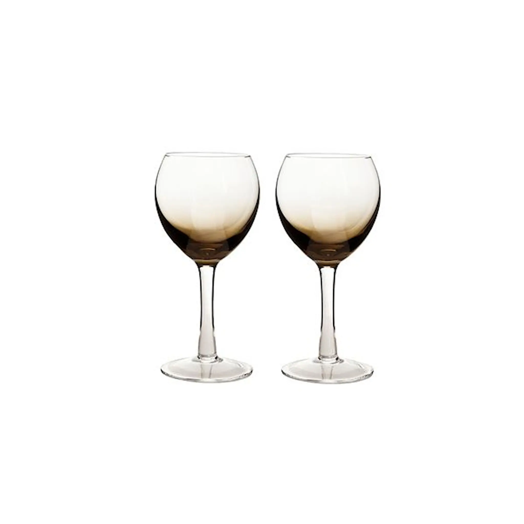 Denby Halo/Praline Vitvinsglas 46 cl 2-Pack Svart/Klar