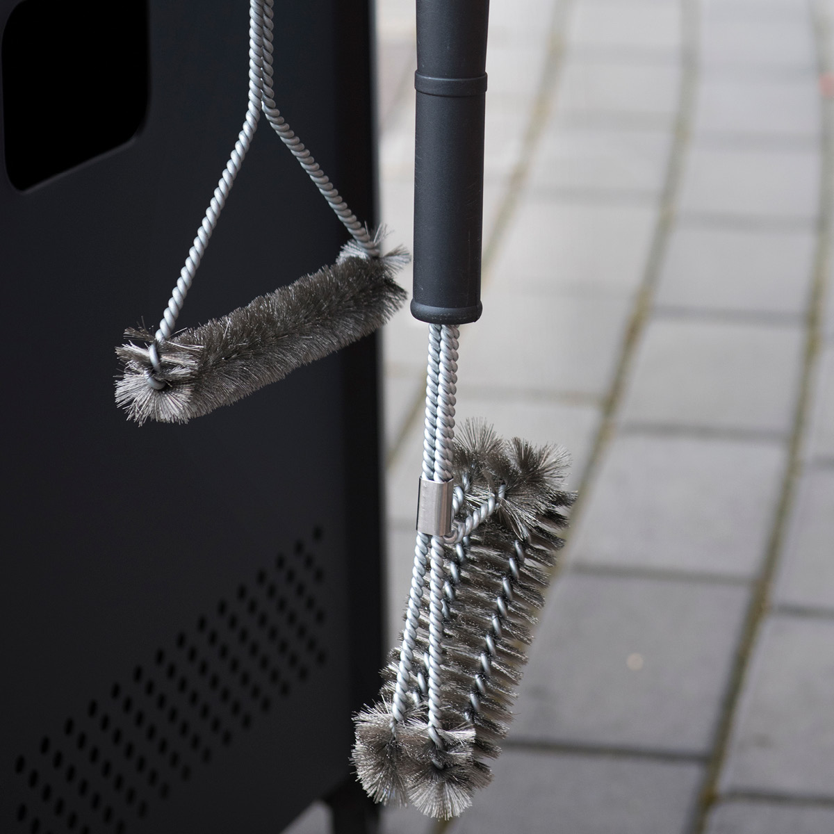 Mustang Grillborste triangel 54x17 cm