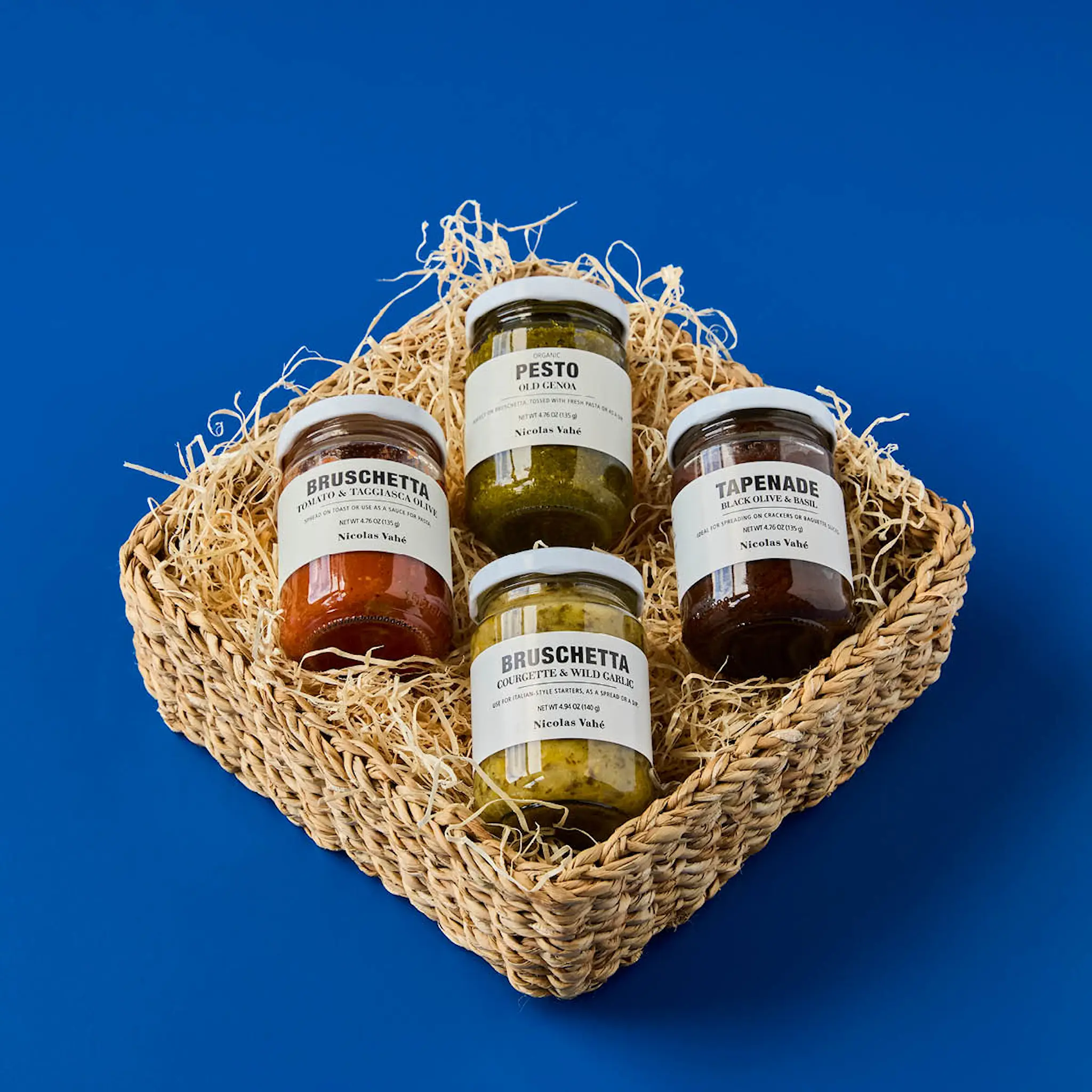 Nicolas Vahé Naba förvaringskorg 21x21 cm sjögräs